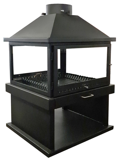 800mm Blaze-1 4-Sided room divider